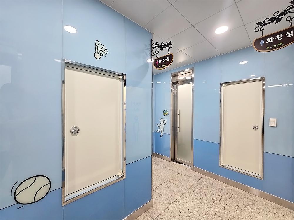 『Toilet』양주 삼숭초 1~5F 화장실 전실