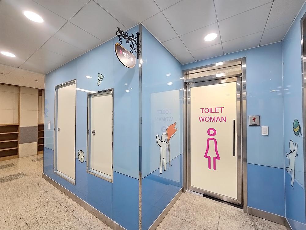 『Toilet』양주 삼숭초 1~5F 화장실 전실