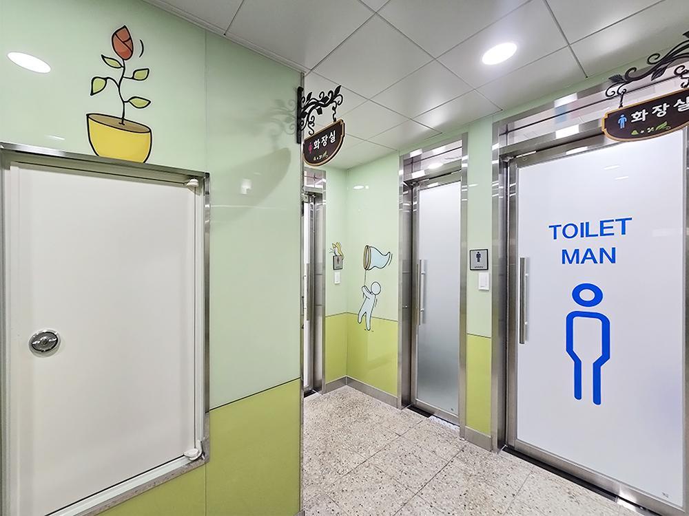 『Toilet』양주 삼숭초 1~5F 화장실 전실