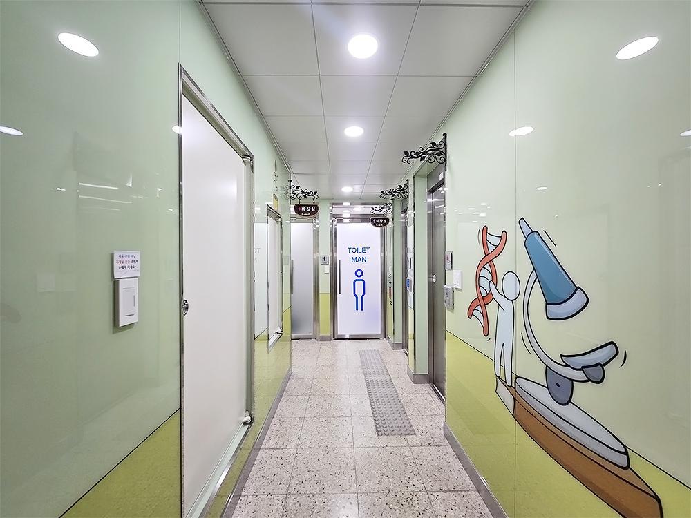 『Toilet』양주 삼숭초 1~5F 화장실 전실