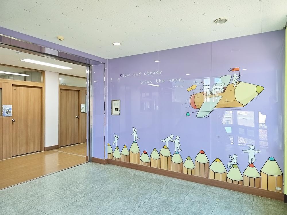 『Stair·EV』원주 삼육초 계단실