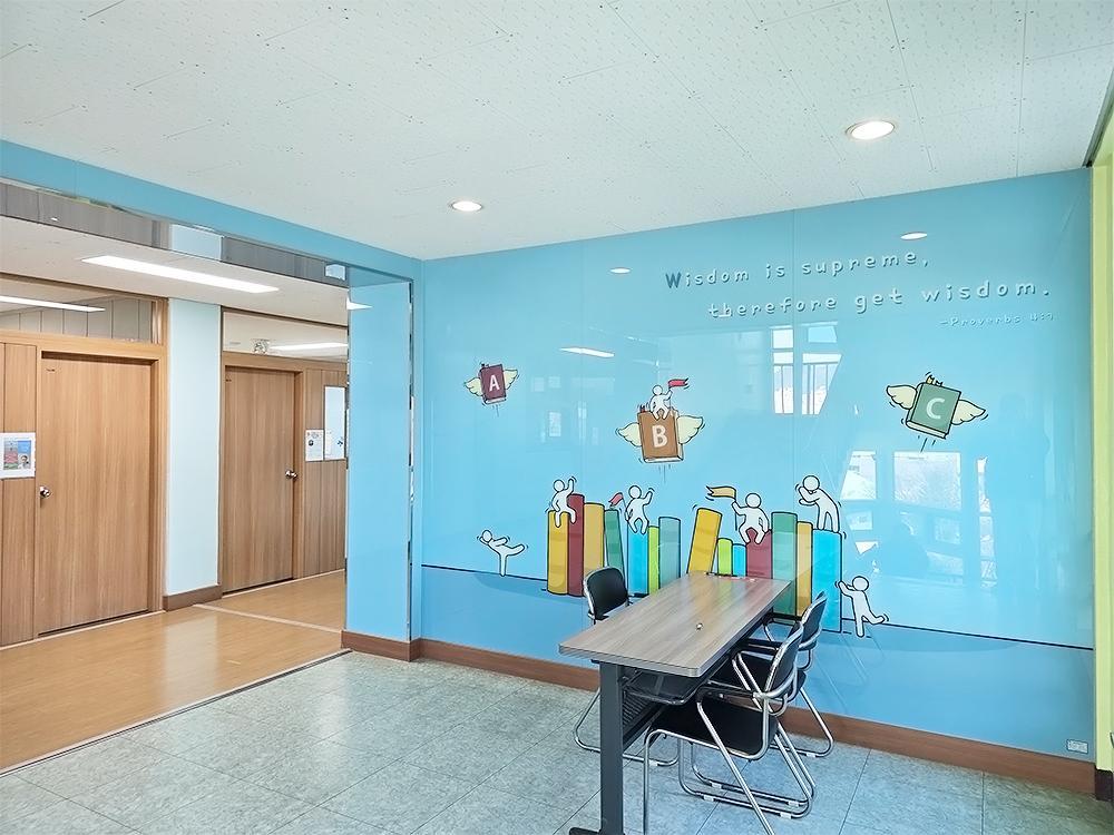 『Stair·EV』원주 삼육초 계단실